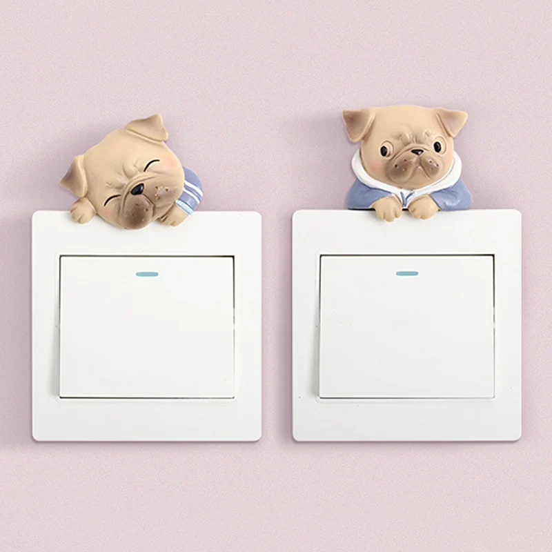 

Cartoon Burgo Diary Switch Sticker-Cool Cover Wall Stickers Home Decoration Accessories Decorative Switch Decals