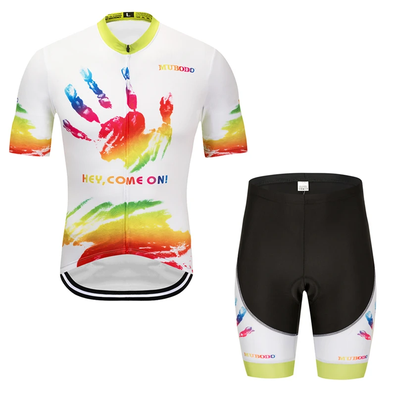2019 летняя одежда для велоспорта 3D принт радуги ручная работа индивидуальные