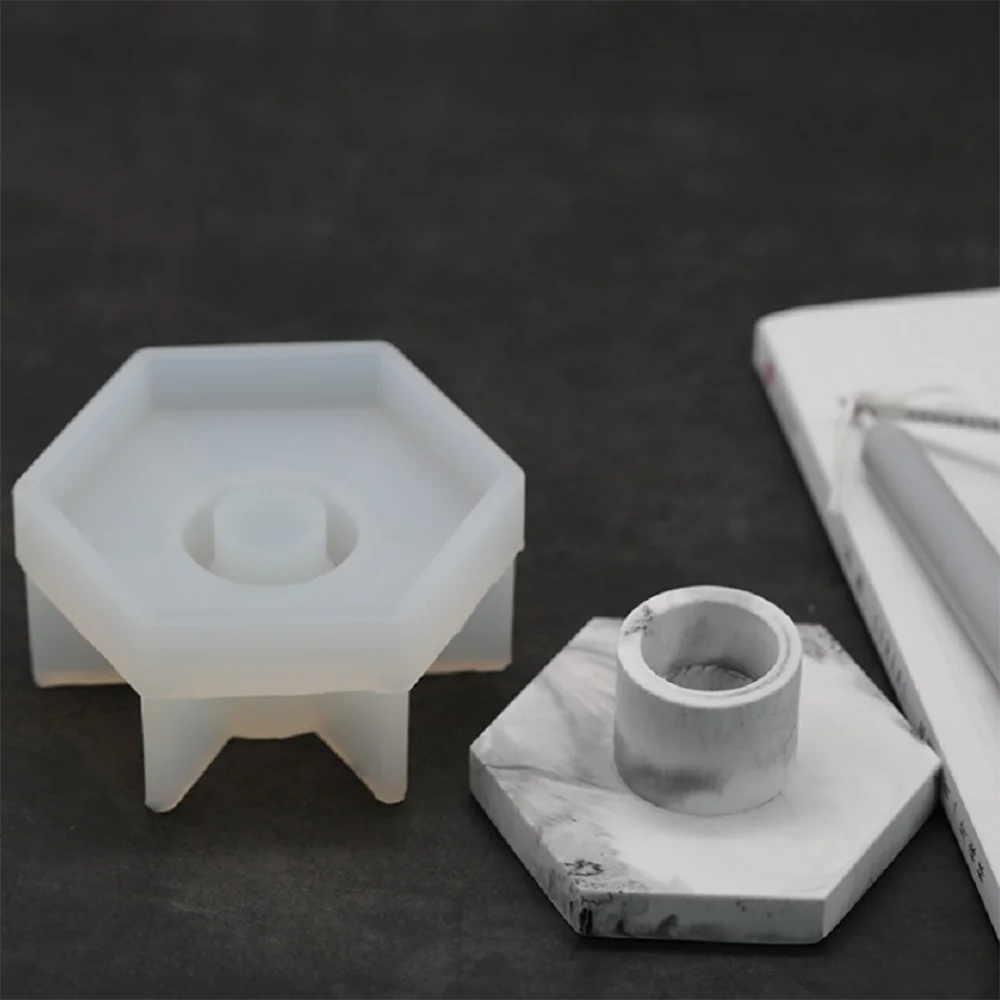 

Подсвечник прессформы смолы силикона прессформы бетона подсвечник ручной работы цемент пепельница прессформы Ремесло Подсвечник инструм...