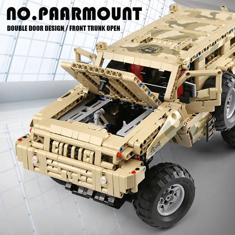Приложение RC Technic Car Marauder Bricks Совместимо с Lepining 23007 Model Kit MOC 4731 строительные блоки