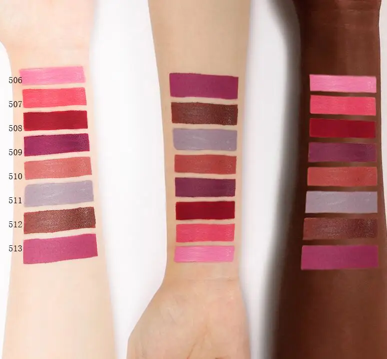 8 цветов Pudell S стойкая матовая губная помада Увлажняющий Крем водостойкая жидкая