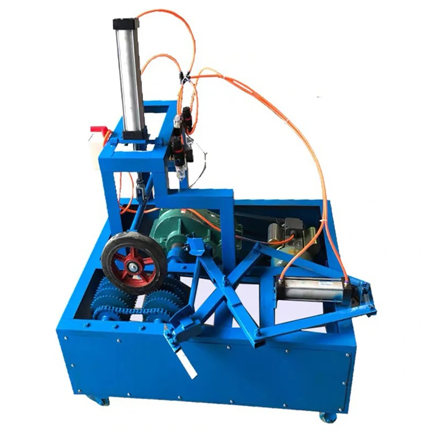

High Efficiency Tire Cutting Machine Waste Tire Ring Cutter Separator Machine Tyre Recycling Equipment Tire Rubber Block Cutter