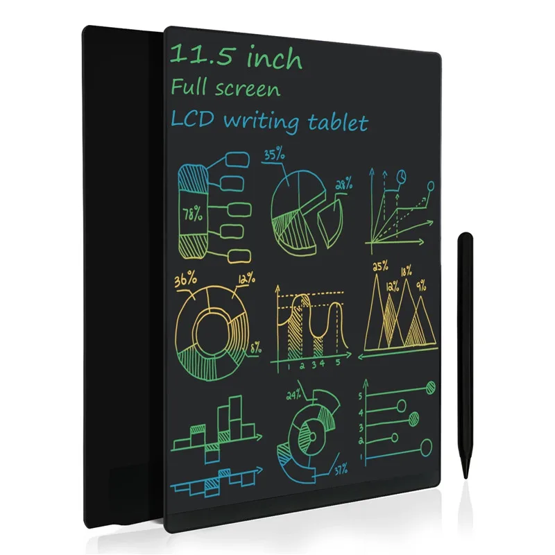 

11.5 Inch Ultrathin Full Screen LCD Writing Tablet Built-in Magnets Innovative Graphic Drawing Pad Memo Boards for Work and Home