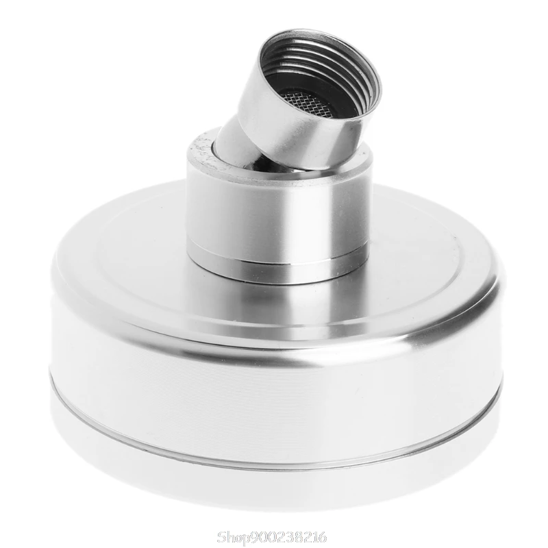 

Aluminum Space Pressurized Shower Head 3.2inch Nozzle Bathroom Hotel Sprinkler Aug20 20 Dropship