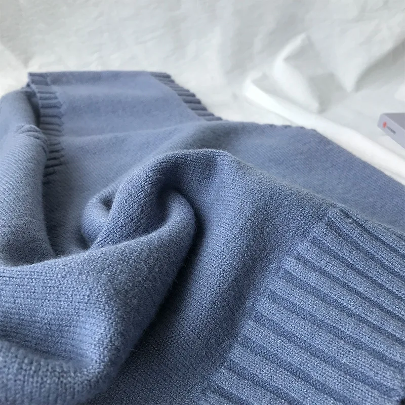 2019 женский свитер жилет большого размера Зимняя школьная форма v-образный вырез