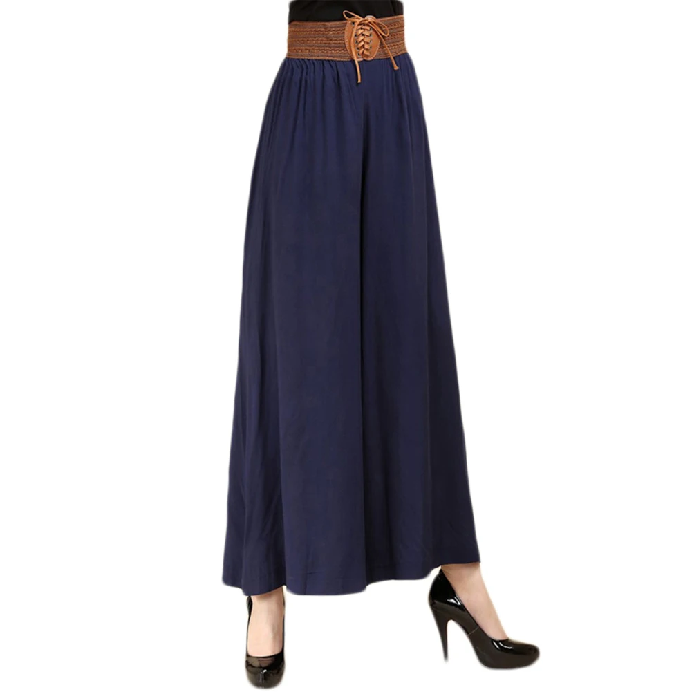 Большие плюс брюки женские спортивные для женщин Широкие с высокой талией