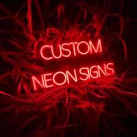 custom dimmable led neon signs for home bedroom salon dining room wall decor customization texts designs logos languages