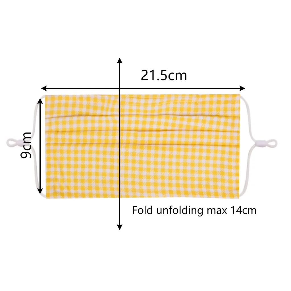 

1pc Outdoor Protective Mask Adjustable Strap Facemask Floral Print Earloop Face Mask Outdoor Anti Pollution Masks For Adult