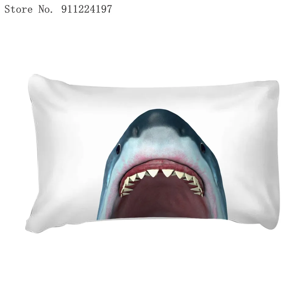 3D акулы Комплект постельного белья для мальчиков морские животные пододеяльник
