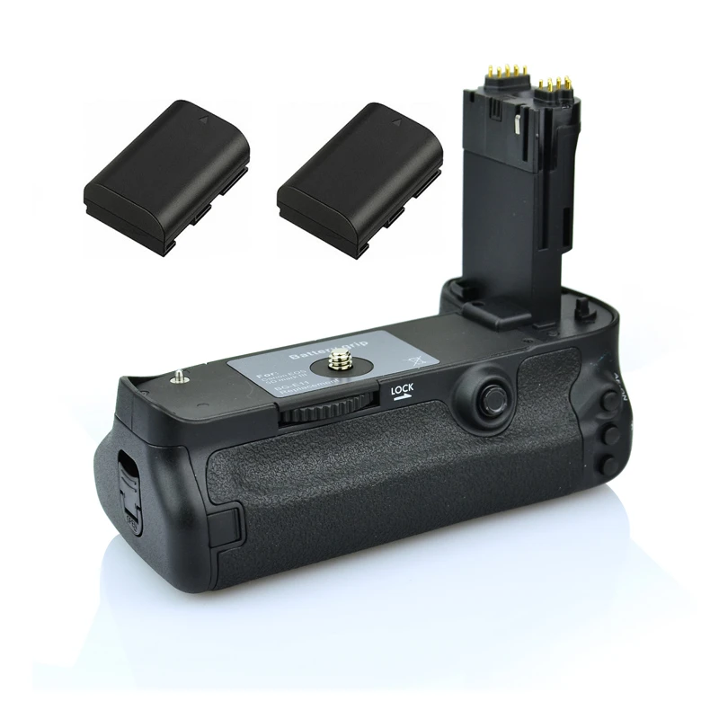 BG E11 батарейный блок + 2 шт. LP E6 LPE6 батарейки для Canon EOS 5D3 5diii 5dmark III 3 5DS 5DSR.|battery grip|battery