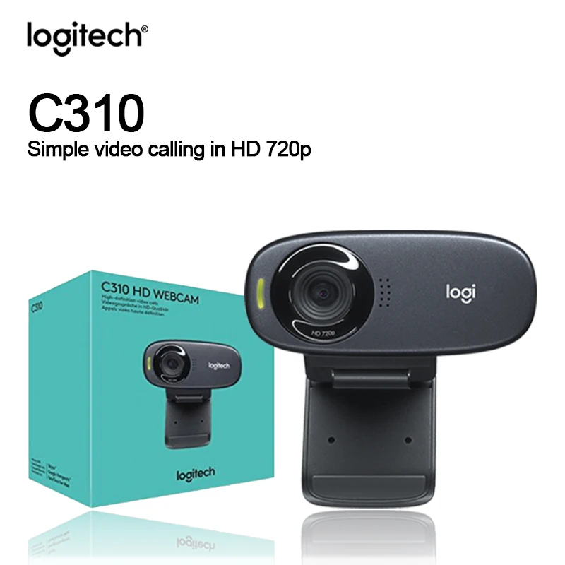C310 Logitech C920e HD веб-камера видео чат запись Usb камера C922/C270/C930C HD Smart 1080p Веб-камера для компьютера Встроенный микрофон - Color: C310