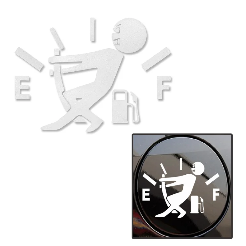 1 шт. наклейка на автомобиль с высоким расходом Газа датчик топлива пустой