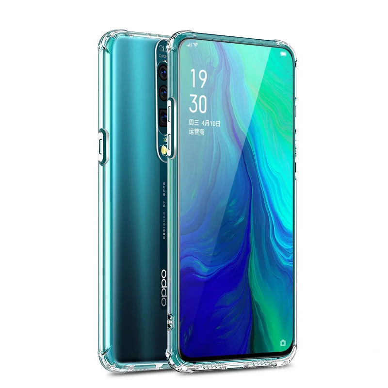 Прозрачная подушка безопасности для oppo realme 6 5 3 2 Q c1 c2 xt x x2 x50 pro силиконовый чехол a5
