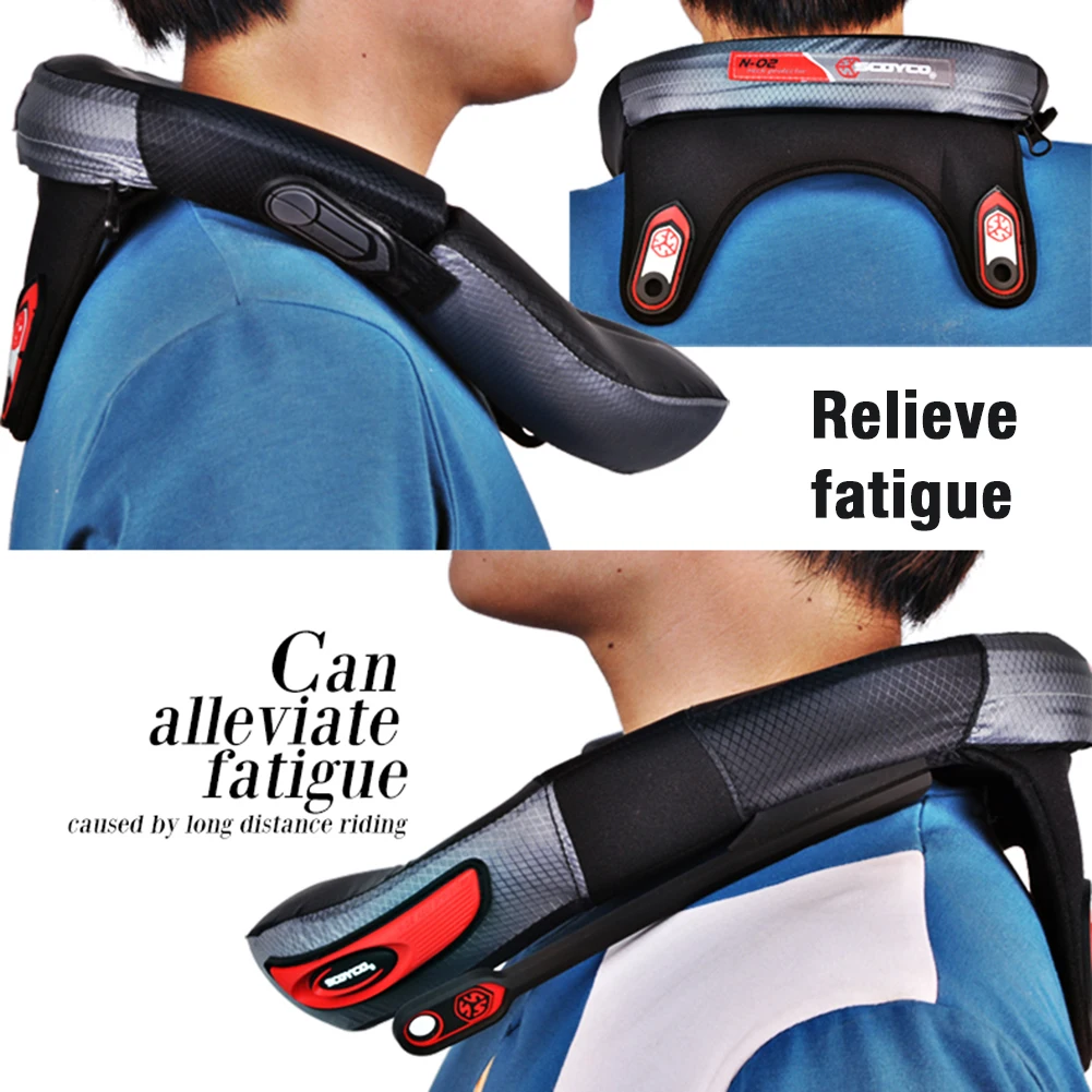 Motocross Neck Protector Brace for Adult Motorcycle Cycling Anti-fatigue Guard Off-Road Riding Body Protection Gears | Автомобили и