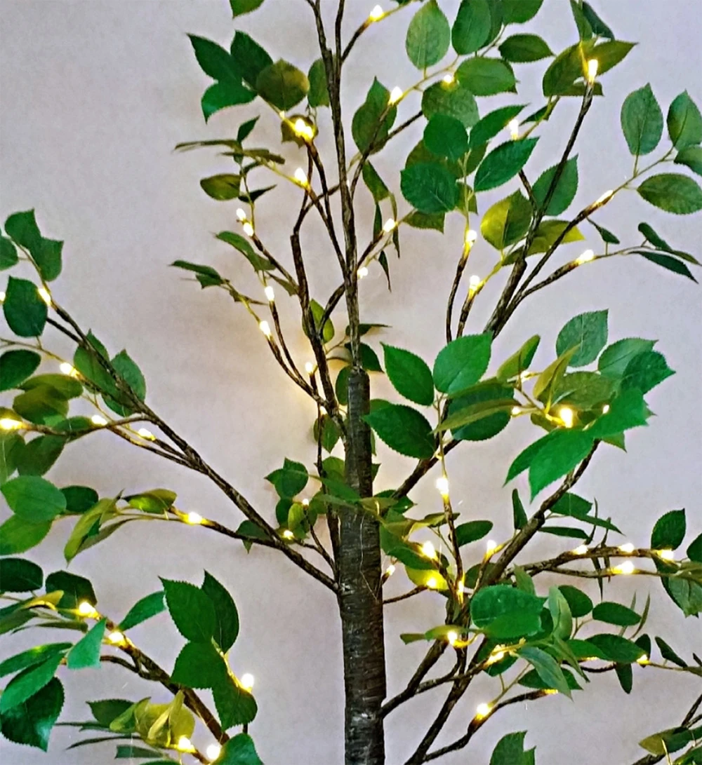 Светодиодная лампа в виде березы Ночной светильник рождественские украшения для