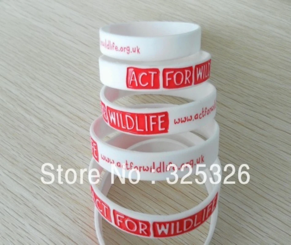 

custom white wristbands logo engrave/deboss solid silicone wristband bangles cheap discount personal rubber bracelet