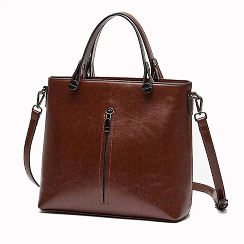 Новинка 2020 сумка из натуральной кожи Женская Повседневная на плечо винтажная