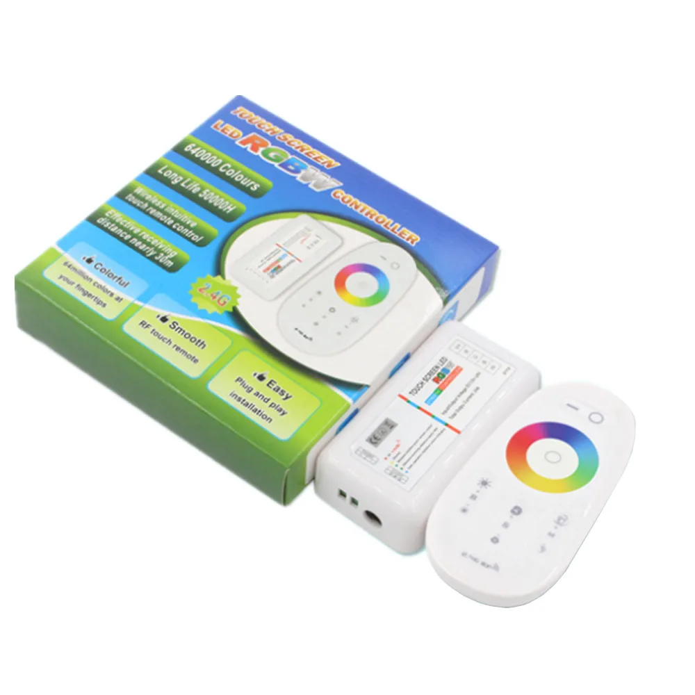 Светодиодный контроллер RGB / RGBW с сенсорным экраном 2 4G беспроводной сенсорный