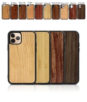 real wood case for iphone 12 11 pro max mini se 2020 xr x s max 8 7 6 6s plus cases genuine bamboo wooden hard phone back caver