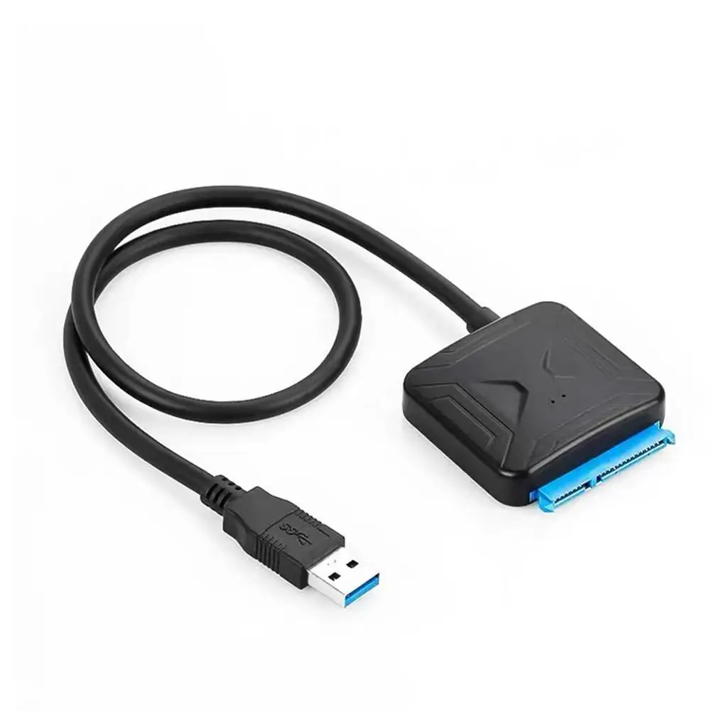 

SATA3.0 To USB Adapter Cable Converter Cable 22-pin For 2.5 3.5 Inch PC Computer External Hard Drive SSD
