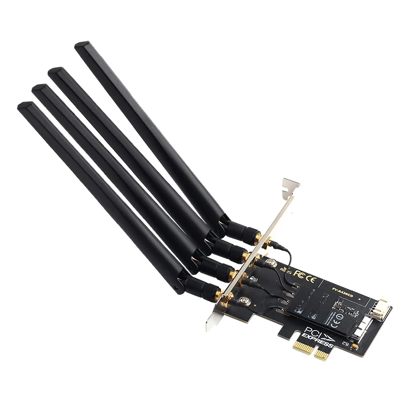 

PC BCM94360CD 1750Mbps WiFi Bluetooth 4.0 PCI-E Adapter for MacOS Airdrop Handoff Continuity BCM94360 Wifi Network Card