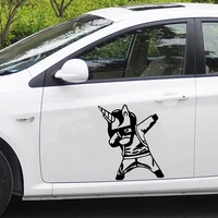 newest unicorn car accessories exterior art car decals new design pattern