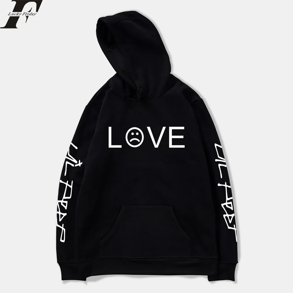 

Lil Peep Hoodies Hot Sale Popular Brand New Lil Peep Lettered Street Fashion Hooded Winter Casual Tops