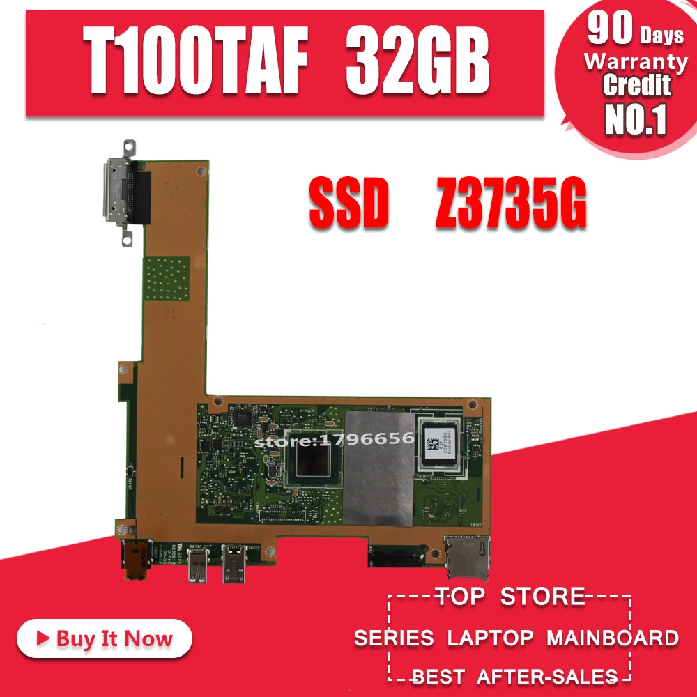 T100TAF 2 Гб RAM материнская плата 32 SSD Z3735G REV2.0 для For Asus ноутбука 100%
