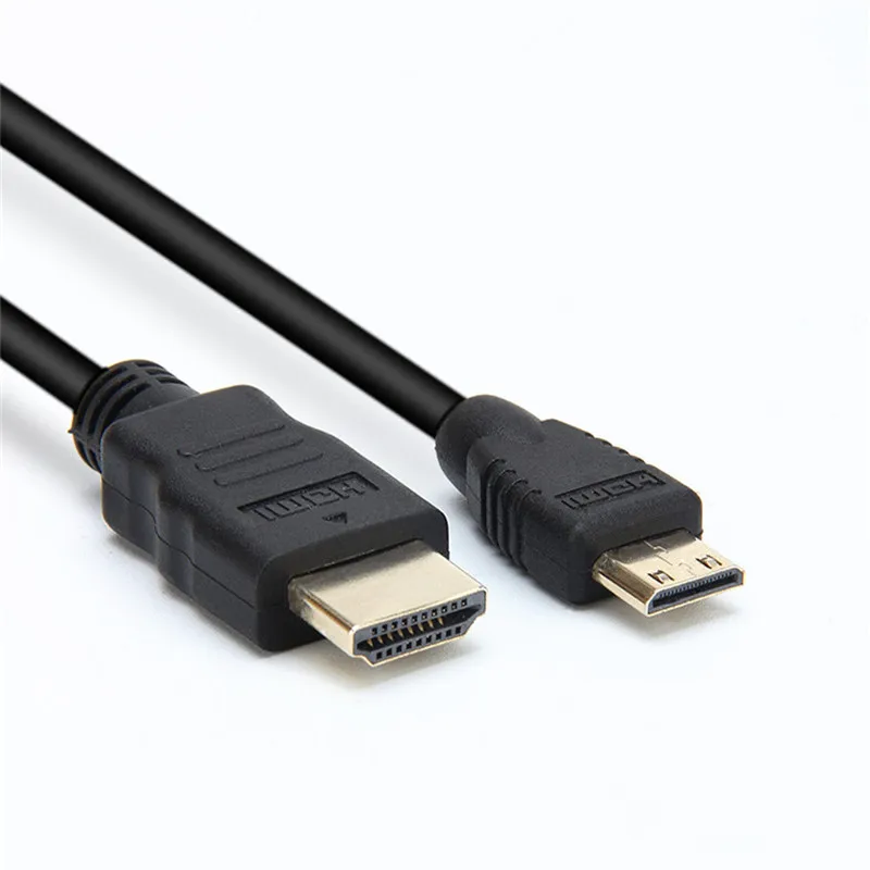 Высокоскоростной мини HDMI совместимый кабель 1 м 5 2 3 штекер 4K 3D 1080P для планшета