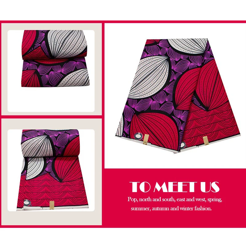 Африканский принт ткань Высокое качество 100% полиэстер красочные 2020 новый дизайн