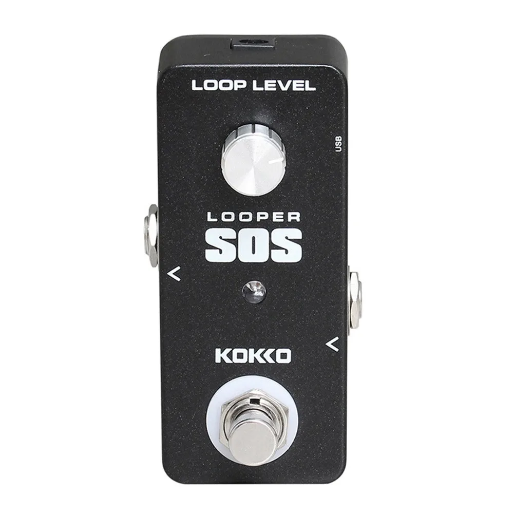 

Looper Station Recording MINI Guitar Effects Pedal 5 Minutes Looping Time LED Light One-button UI Basses Parts Accessories