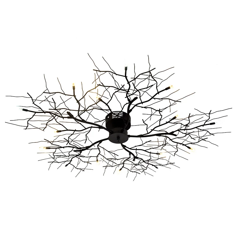 

Pendant Lamp Nordic Copper Painted Metal Lustre Led Chandelier Modern Hanging Chandelier For Living Dining Room