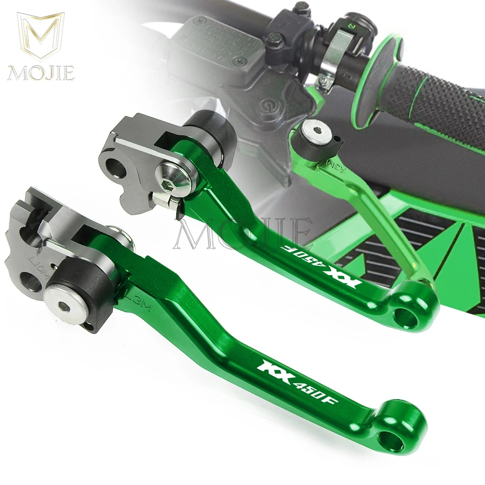 Для KAWASAKI KX450F 2006 2012 KX 450F 450 F 2013 2018 2014 2015 2016 ЧПУ Рычаги поворотного тормоза сцепления