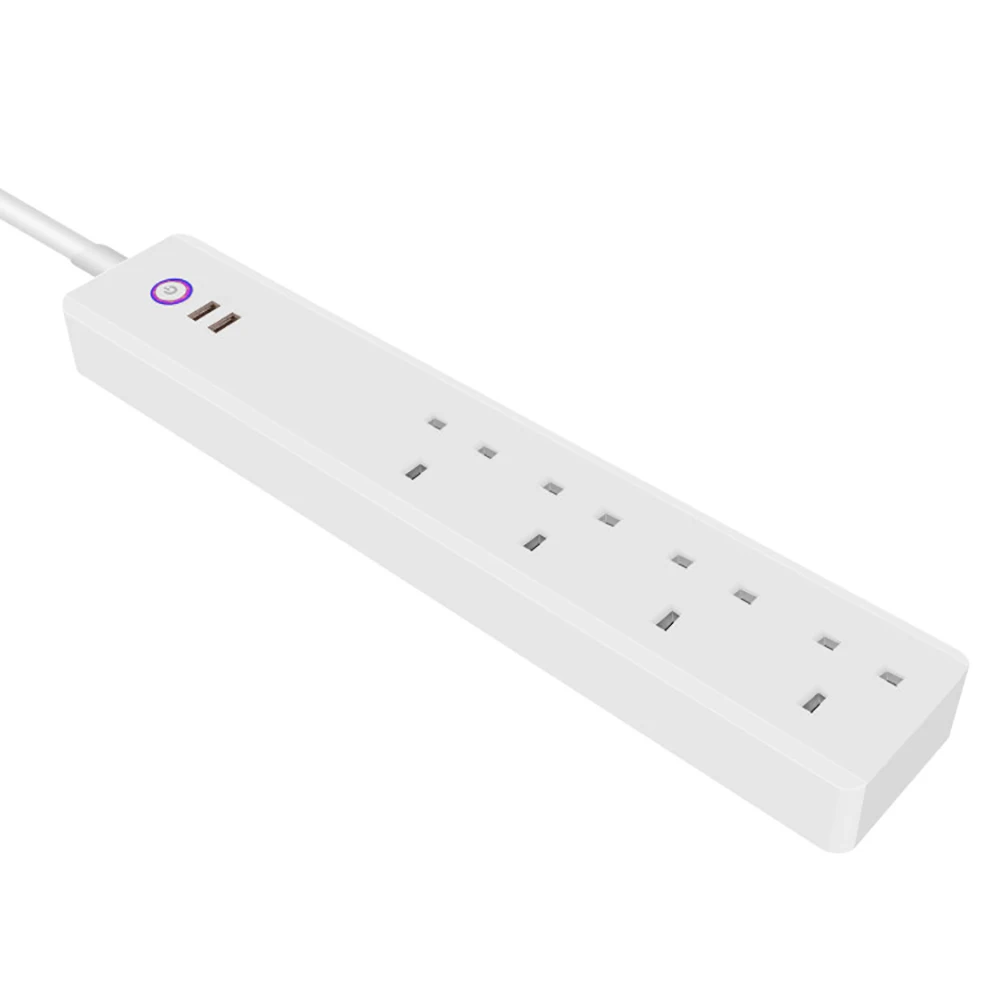 Smart power Strip, UseeLink WiFi power Bar несколько удлинитель для розетки с 2 USB и 4 индивидуальным управлением вилки переменного тока Tuya