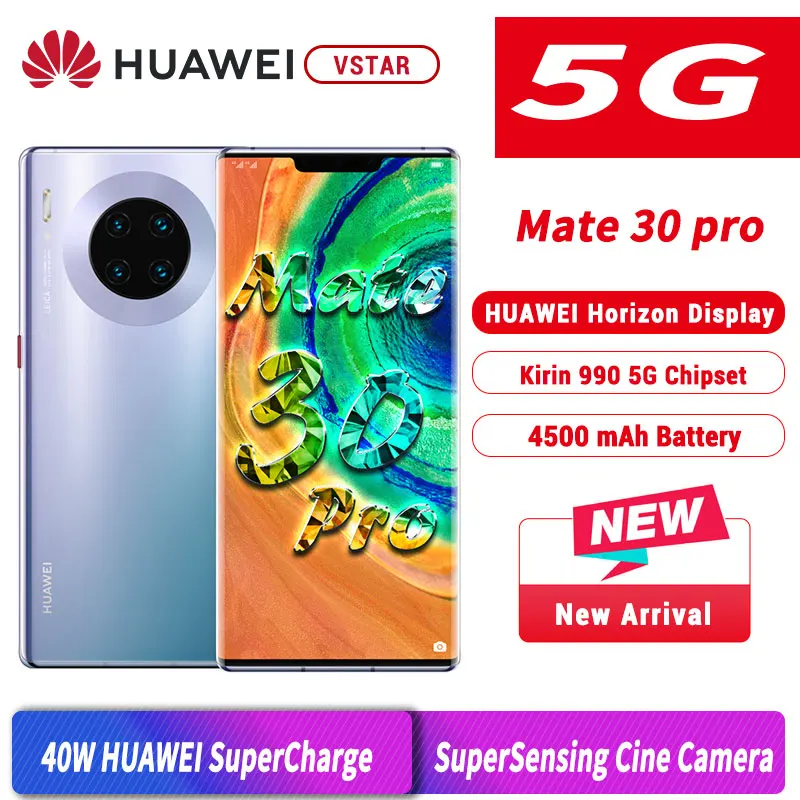 Смартфон Huawei Mate 30 Pro 8 ГБ+128 ГБ 5G 6 53&quot|Смартфоны| |