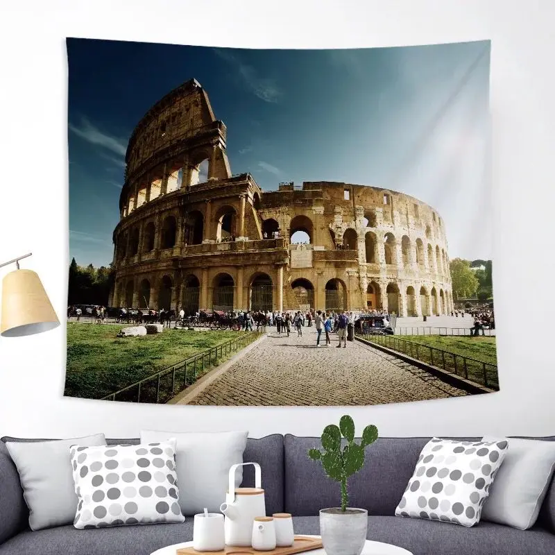 

World Famous Scenic Tapestry Background Wall Cloth Beach Blanket Rectangle Throw Tapestry Home Decoration