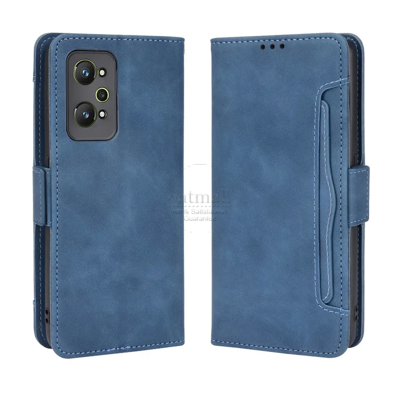 Чехол-бумажник для OPPO Realme GT Neo 2 кожаный чехол-книжка с магнитной застежкой Neo2
