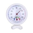 Цифровые Мини-весы в форме колокола, Термометр-Гигрометр с ЖК-экраном для дома и офиса, настенное крепление, инструмент для измерения температуры в помещении