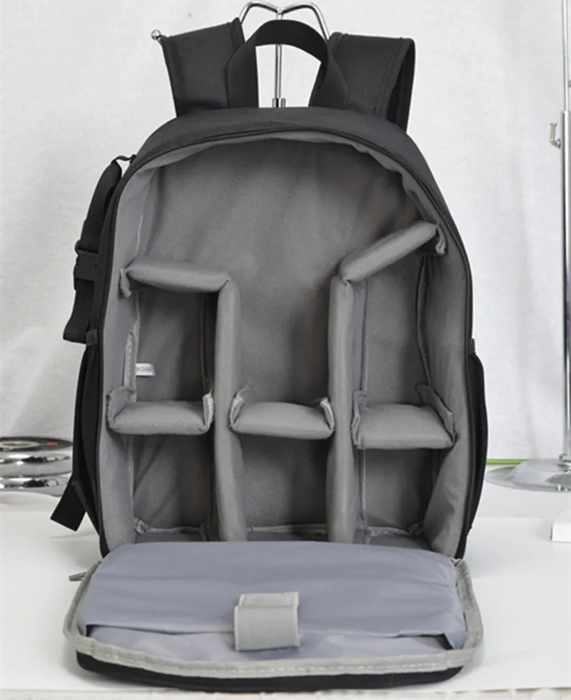 caden dslr camera bag waterproof backpack laptop digital camera lens photograph luggage bags for canon nikon universal type free global shipping