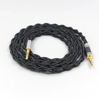 ln007463 pure 99 silver inside headphone nylon cable for plantronics backbeat sense 505 oppo pm 3 fostex tr 80 tr 90 headset