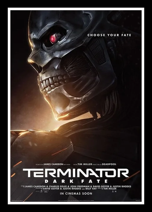 Настенный плакат с изображением Арнольда Шварценеггера из сериала Темная судьба