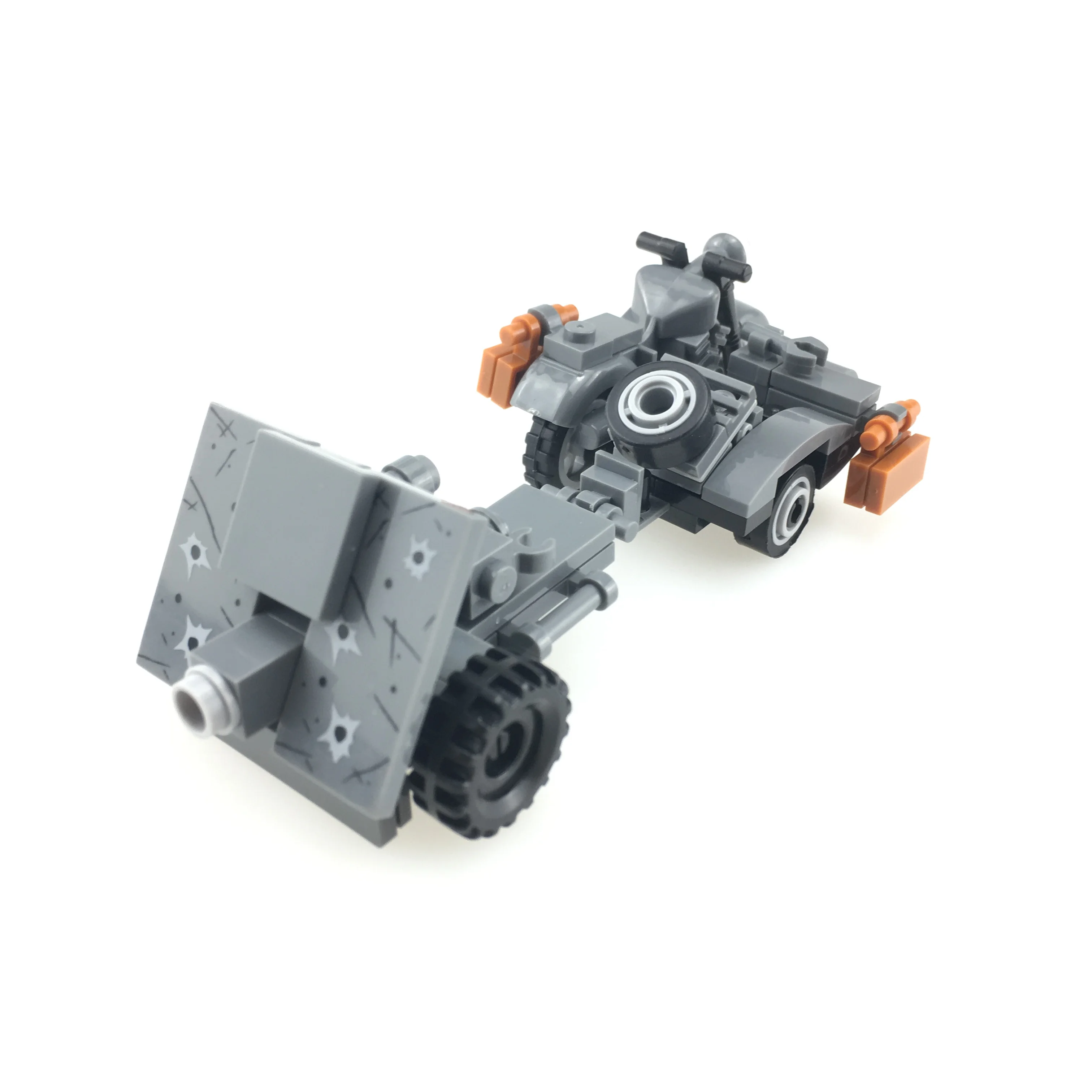 WW2 военный солдат фигурки строительные блоки немецкий Виллис Джип самолет оружие