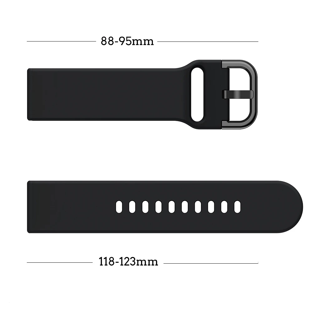 20mm Watch Strap For Samsung Galaxy Watch Active 2 40mm 44mm Band Gear sport wrist bracelet watchband samsung galaxy watch 42mm