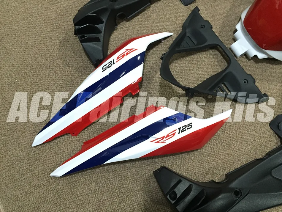 

New ABS Injection molding Fairing Kit Fit for Aprilia RS125 06 07 08 09 10 11 RS4 RSV 125 2006--2011 Fairings set red blue white