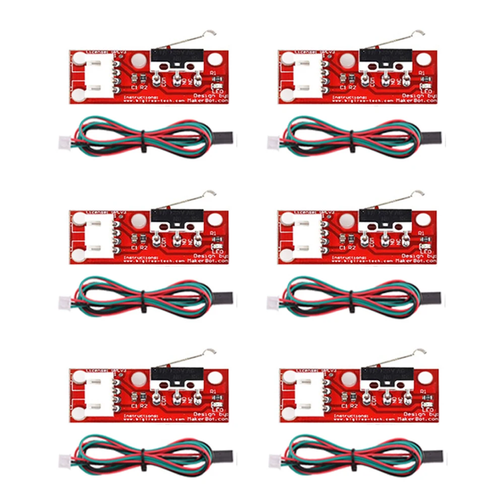 Endstop Switch for Arduino End stop Limit Switch+ Cable High Quality Mechanical 3D Printer RAMPS 1.4 | Компьютеры и офис