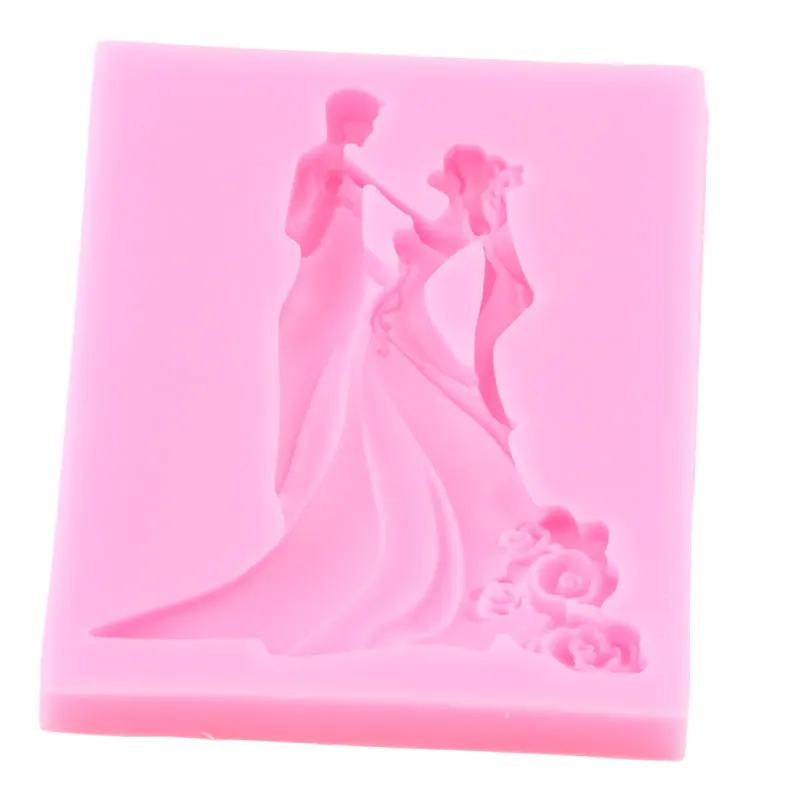Свадебные силиконовые формы для невесты и жениха|Пресс глины| |