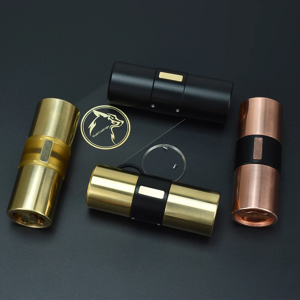Механический мод Bestia Furia qp kali v2 rda с боковым огнем аккумулятор 21700/20700/18650 латунный