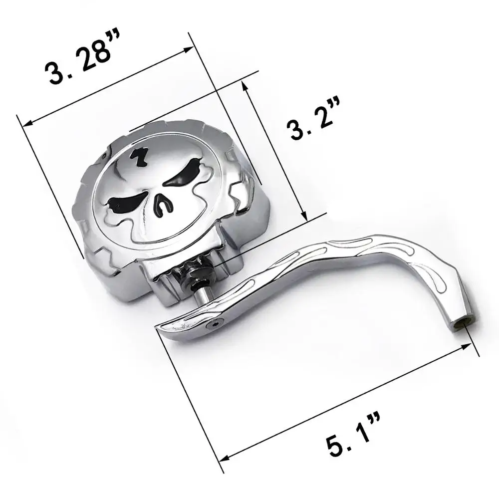 Запчасти для мотоциклов с бесплатной доставкой хромированные боковые зеркала