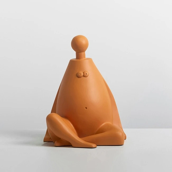 Абстрактная женская бюст скульптура ручной работы из смолы вожделение персонаж