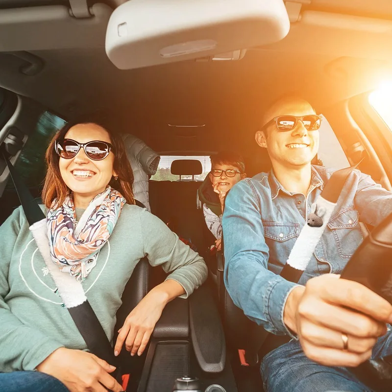 Кашемировый чехол в виде кролика|Ремни безопасности и накладки| |